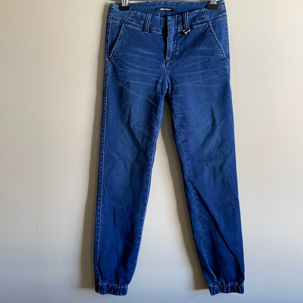 Chip Foster elastic ankle jogger jean